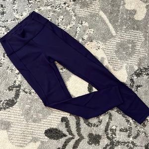 Lululemon purple-blue cropped legging